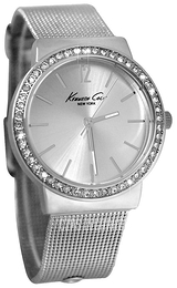 Kenneth Cole Srebrny/Stal Ø33 mm KCW4016