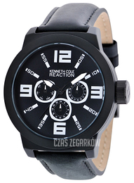 Kenneth Cole Czarny/Skóra Ø46 mm RK1267