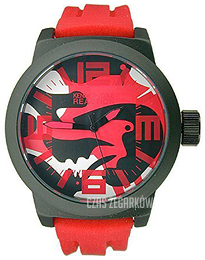 Kenneth Cole Czerwony/Guma Ø48 mm RK1298