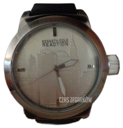 Kenneth Cole Reaction Srebrny/Guma Ø53 mm RK1379