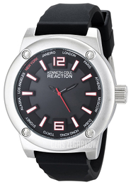 Kenneth Cole Czarny/Guma Ø48 mm RK1384