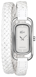 Lacoste Sienna Srebrny/Skóra Ø20 mm 2000739