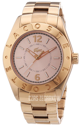 Lacoste Biarritz Zloty/Stal w kolorze różowego złota Ø38 mm 2000754