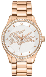 Lacoste Victoria Srebrny/Stal w kolorze różowego złota Ø40 mm 2000828