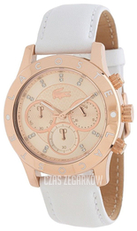 Lacoste Charlotte Biały/Skóra Ø43 mm 2000831