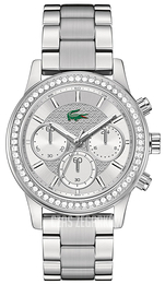 Lacoste Charlotte Srebrny/Stal Ø43 mm 2000833