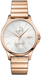 Lacoste Srebrny/Stal w kolorze różowego złota Ø38 mm 2001027