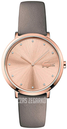 Lacoste Różowe złoto/Skóra Ø35 mm 2001039