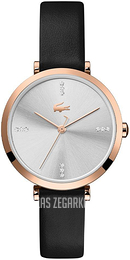Lacoste Srebrny/Skóra Ø32 mm 2001139