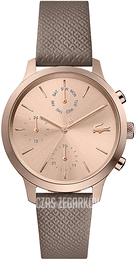 Lacoste Różowe złoto/Skóra Ø36 mm 2001150
