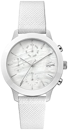 Lacoste 12.12 Biały/Skóra Ø36 mm 2001151