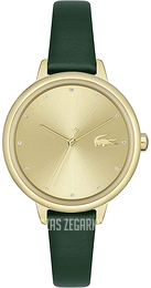 Lacoste Cannes Zloty/Skóra Ø34 mm 2001230