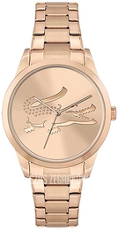 Lacoste Ladycroc Zloty/Stal w kolorze różowego złota Ø32 mm 2001231
