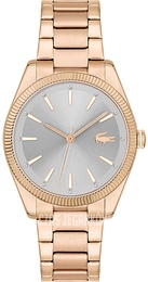 Lacoste Capucine Szary/Stal w kolorze różowego złota Ø36 mm 2001242
