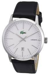 Lacoste Srebrny/Skóra Ø40 mm 2010466