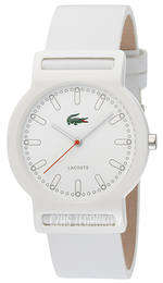Lacoste Tokyo Biały/Skóra Ø39 mm 2010484