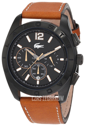Lacoste Czarny/Skóra Ø44 mm 2010607