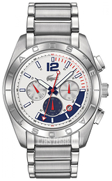 Lacoste Biały/Stal Ø46 mm 2010668