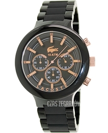 Lacoste Czarny/Stal Ø44 mm 2010769