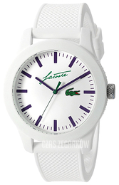 Lacoste 12.12 Biały/Guma Ø43 mm 2010861