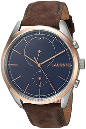 Lacoste Niebieski/Skóra Ø44 mm 2010917