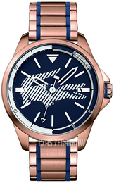 Lacoste Niebieski/Stal w kolorze różowego złota Ø39 mm 2010963