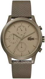 Lacoste 12.12 Zielony/Skóra Ø42 mm 2010999
