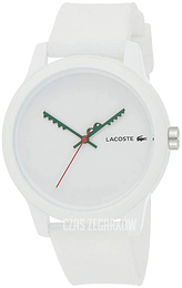 Lacoste 12.12 Biały/Guma Ø42 mm 2011069