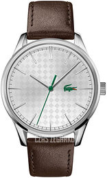 Lacoste Srebrny/Skóra Ø42 mm 2011101