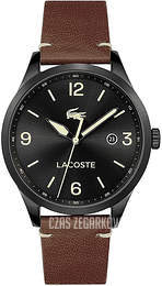 Lacoste Czarny/Skóra Ø43 mm 2011106