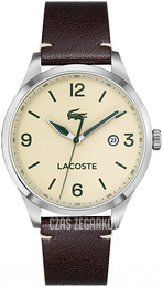 Lacoste Kremowy/Skóra Ø43 mm 2011107