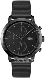 Lacoste Replay Czarny/Skóra Ø44 mm 2011177
