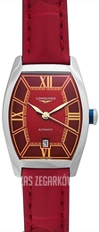 Longines Evidenza Czerwony/Skóra L2.142.4.09.2