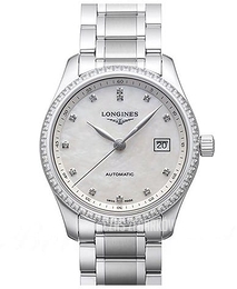 Longines Master Biały/Stal Ø29 mm L2.257.0.87.6