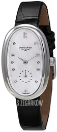 Longines Symphonette Srebrny/Skóra Ø21.9 mm L2.306.4.87.0