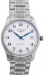 Longines Master Srebrny/Stal Ø36 mm L2.518.4.78.6