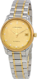 Longines Master Szampański/Stal Ø36 mm L2.518.5.38.7