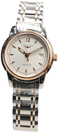 Longines Saint-Imier Srebrny/18 karatowe różowe złoto Ø30 mm L2.563.5.79.7