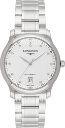 Longines Master Srebrny/Stal Ø38.5 mm L2.628.4.77.6