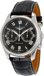 Longines Master Czarny/Skóra Ø40 mm L2.629.4.51.7