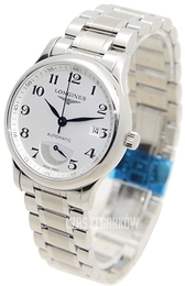 Longines Master Biały/Stal Ø38.5 mm L2.708.4.78.6