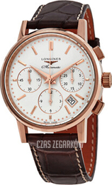 Longines Heritage Srebrny/Skóra Ø39 mm L2.733.8.72.2