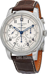Longines Saint-Imier Srebrny/Skóra Ø41 mm L2.752.4.73.0