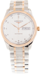 Longines Master Srebrny/18 karatowe różowe złoto Ø38.5 mm L2.755.5.97.7