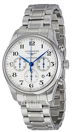 Longines Master Srebrny/Stal Ø42 mm L2.759.4.78.6