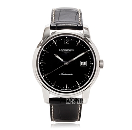 Longines Saint-Imier Czarny/Skóra Ø41 mm L2.766.4.52.3