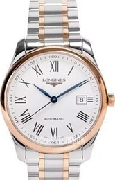 Longines Master Biały/18 karatowe różowe złoto Ø40 mm L2.793.5.11.7