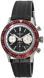 Longines Heritage Czarny/Guma Ø42 mm L2.808.4.52.9
