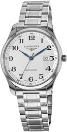 Longines Master Srebrny/Stal Ø42 mm L2.893.4.78.6