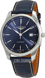 Longines Master Niebieski/Skóra Ø42 mm L2.893.4.92.0